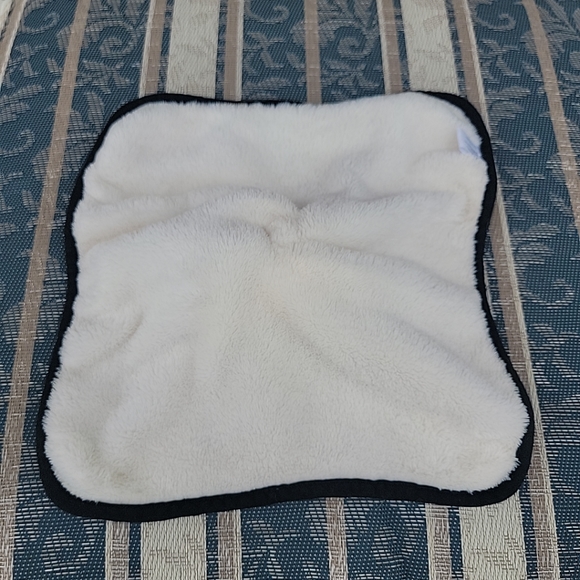 Evergreen Enterprise Lovey Security Blanket Corduroy Crew Cow Rattle Baby Toy - Picture 2 of 9